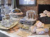 Some of the range of goods on sale at the National White Truffle Fair