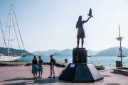 Catie Funk Travels Marmaris Turkey City Statue